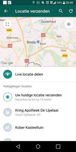 whatsapp locatie delen|6 manieren om uw locatie te delen op WhatsApp